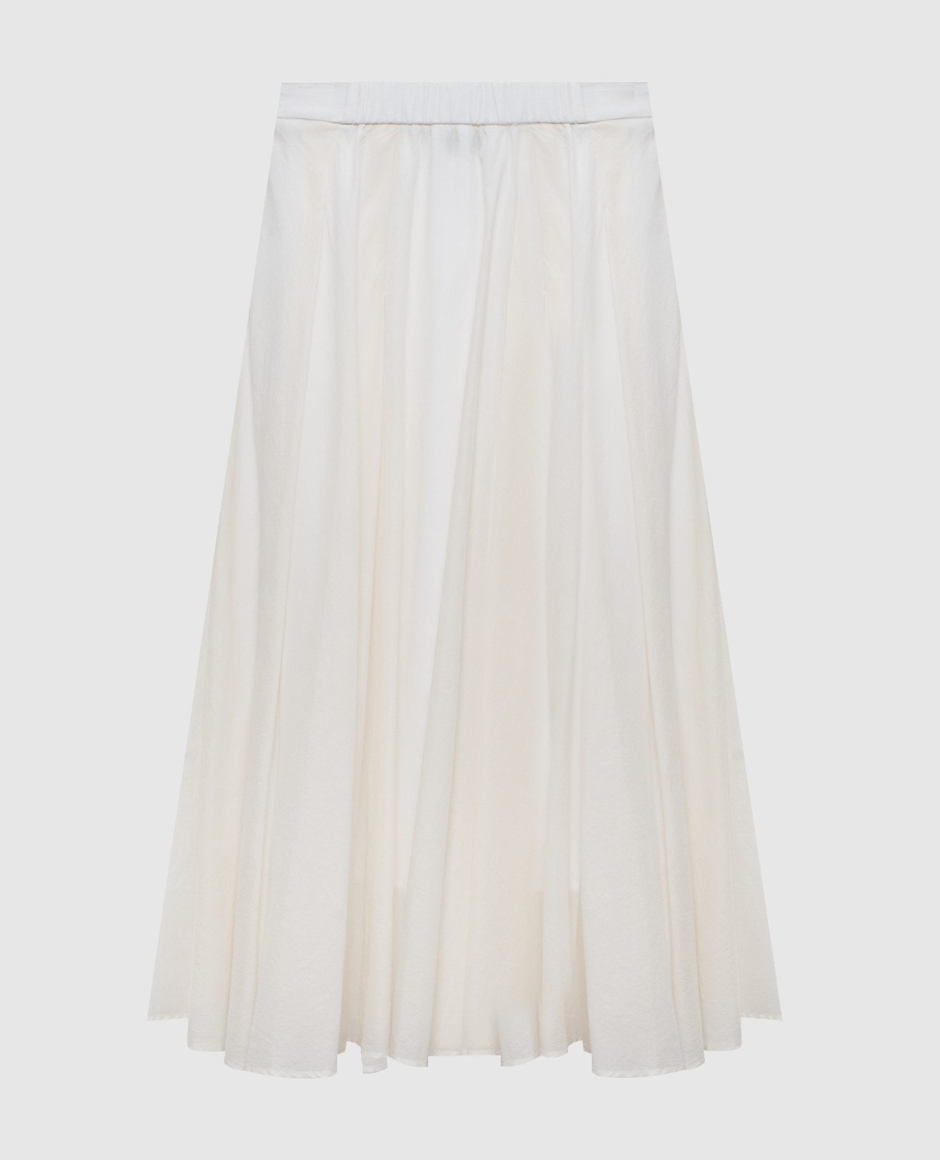 

Ivory midi skirt Peserico, Beige