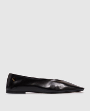 Saint Laurent Black leather ballet flats SAO 860600AAEHF