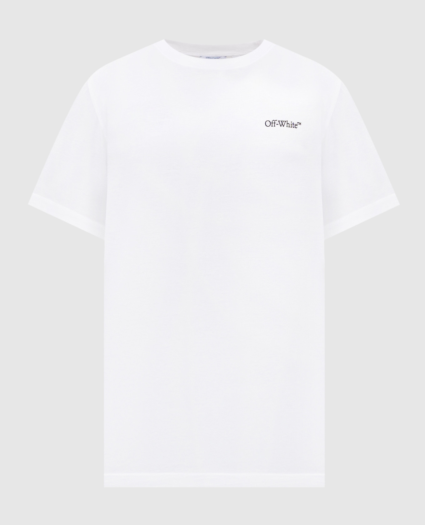 White T-shirt with Metal Arrow emblem