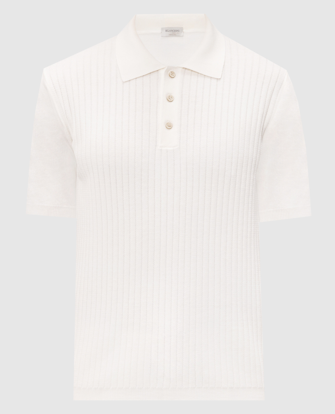 Ivory polo shirt