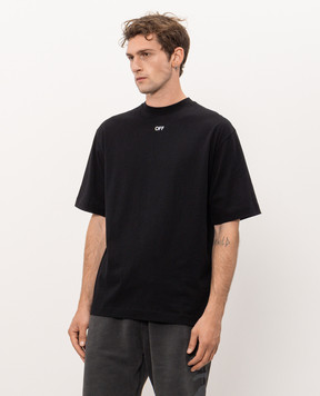 Off-White Black Scribble Narciso T-shirt 44MAA120F26J017