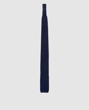 Brunello Cucinelli Blue silk tie MM8880018