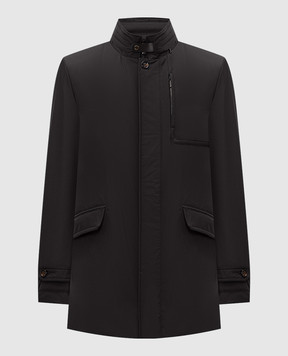 MooRER IDEON black down jacket IDEONSTP