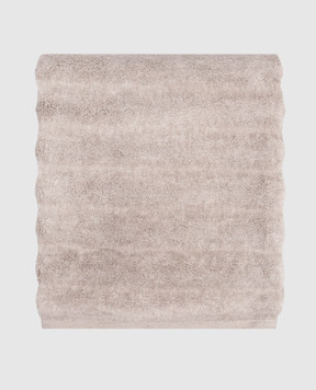 Hamam Beige terry bath towel ASH RIBBED ASHRIBBEDBATHTOWEL