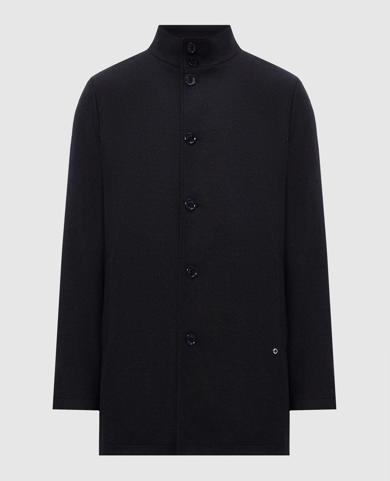 Blue cashmere coat Stefano Ricci