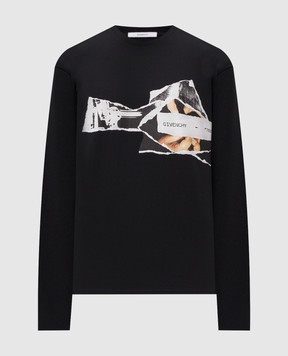 Givenchy Black long sleeve with print BM71MH3YUC