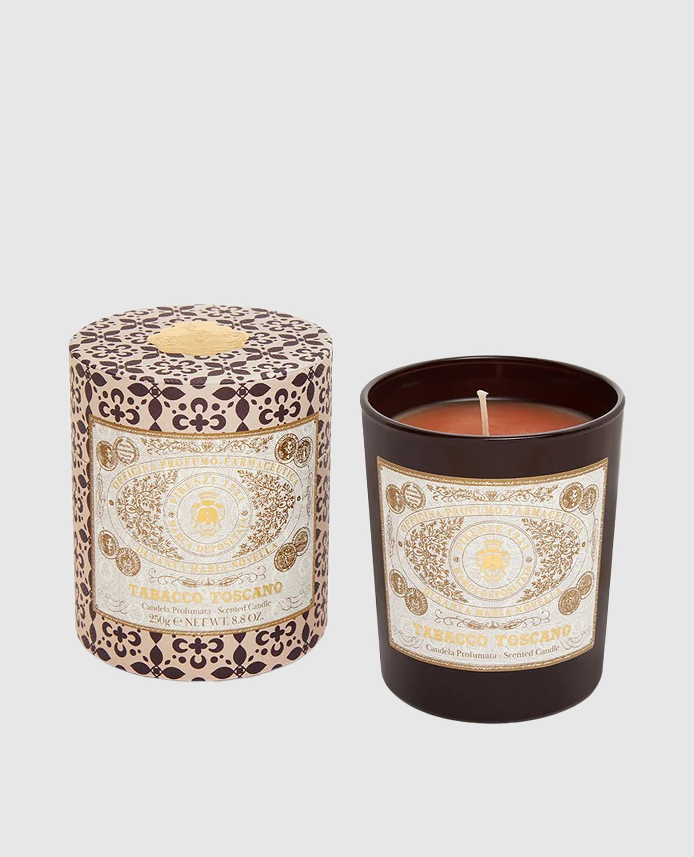

Tabacco Toscano scented candle Santa Maria Novella, Brown