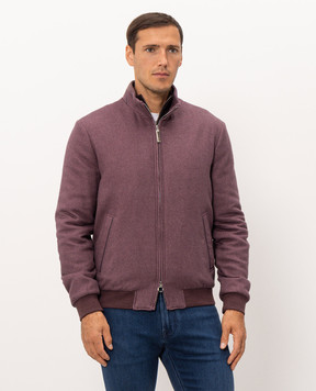 Stefano Ricci Purple silk and cashmere jacket MZJ6300050C174HA