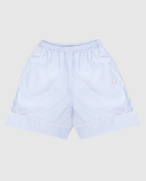 Dolce&Gabbana Children's blue striped shorts L52Q33FR50S812+