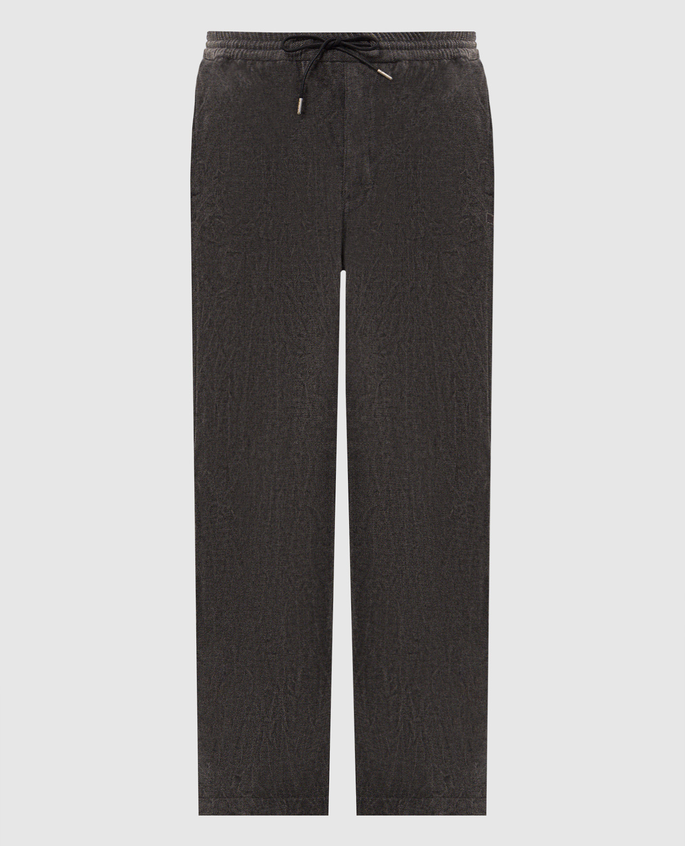 Grey sweatpants with logo embroidery Juun.j