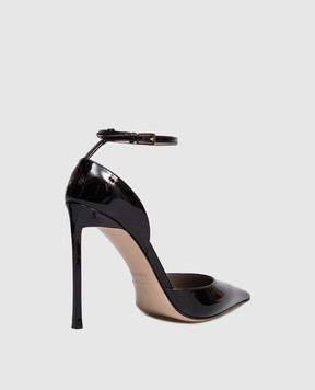 Tom Ford Black patent leather sandals VERTIGO W3849LCL072P