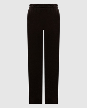 The Row Parvi brown cashmere pants R000705Y1026