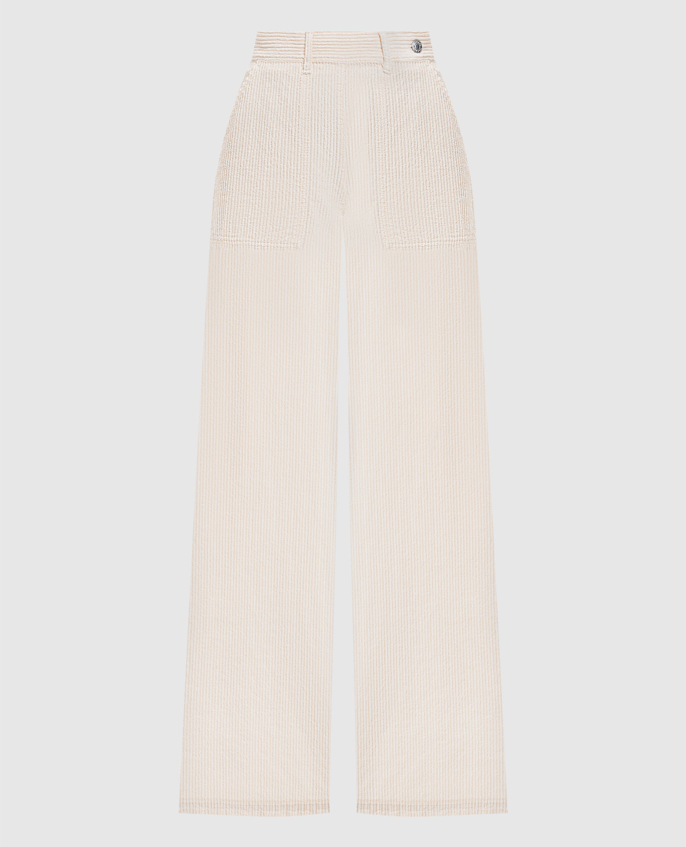 

Beige corduroy pants GINOSA Max & Co