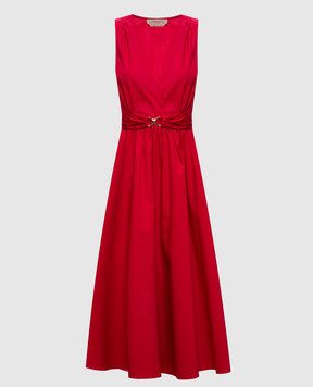 Twinset Red dress with metal logo 261TT2161