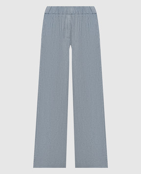 Peserico Blue corduroy pants A0405202246
