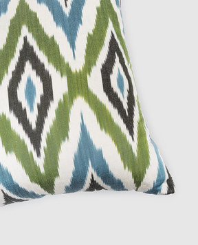 Les Ottomans Decorative double-sided pillow made of velvet silk with print VE5850X50DS