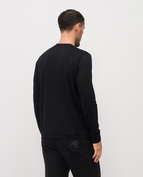 Stefano Ricci Black cashmere longsleeve W505000G01W26101