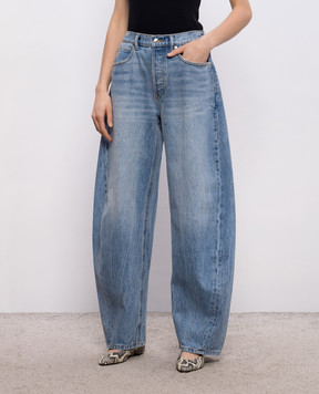 Alexander Wang Blue ripped banana jeans 4DC2264993