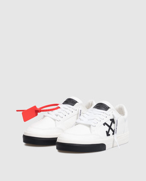 Off-White White leather Vulcanized sneakers W288C9L002