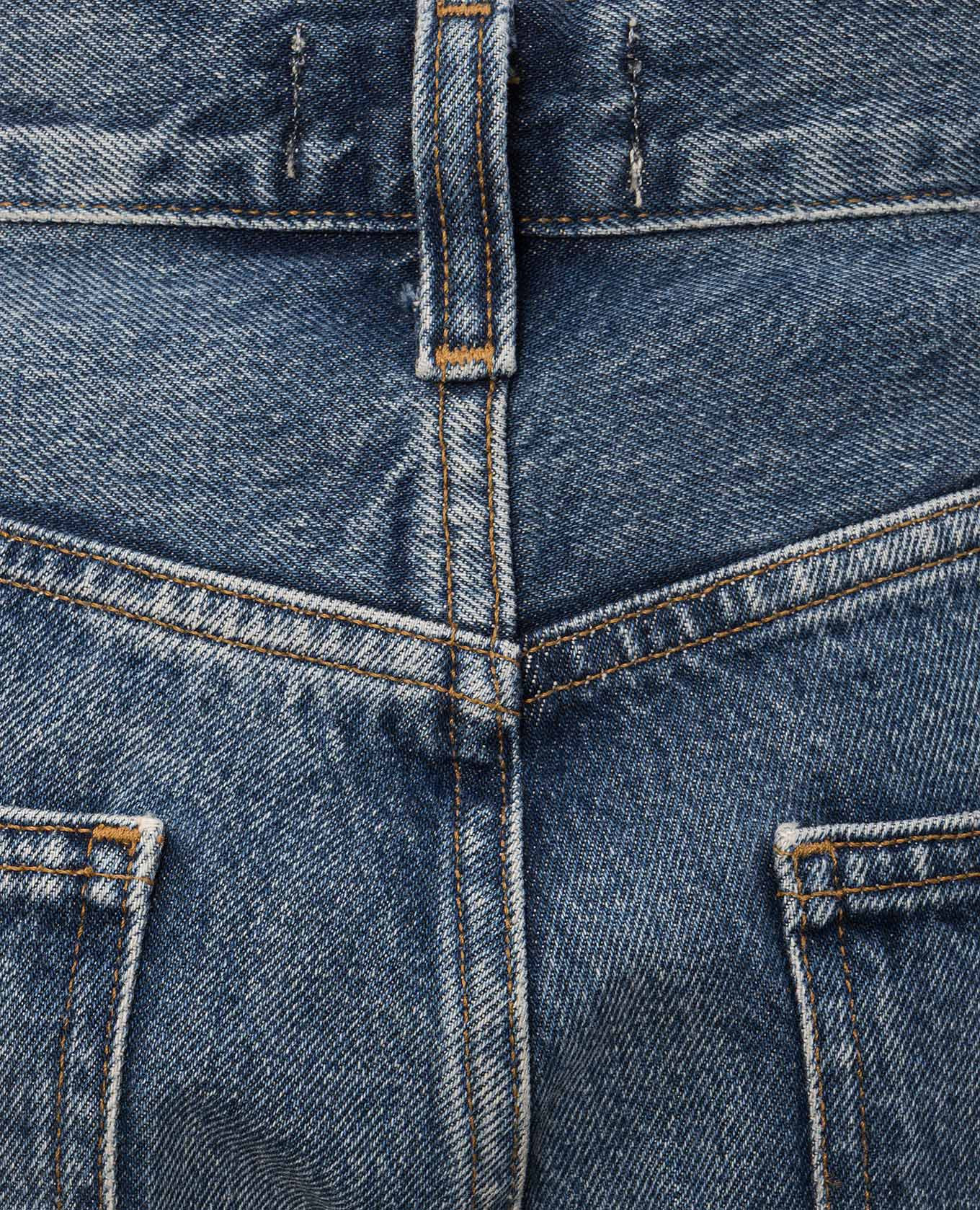 Anson blue denim shorts AGOLDE 5
