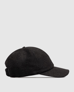 Agnona Blue cashmere cap AK12U1XU7066