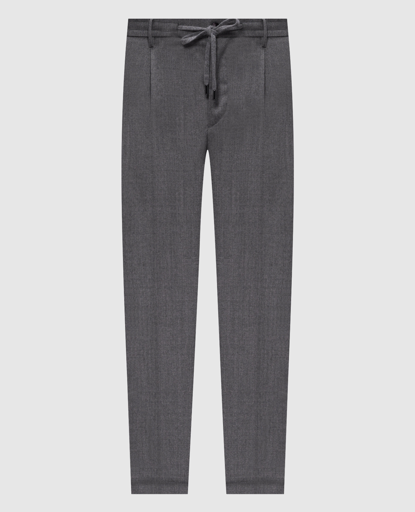 Dark gray wool pants