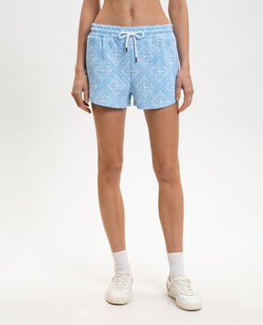Casablanca Blue patterned shorts WSP26JTR33601