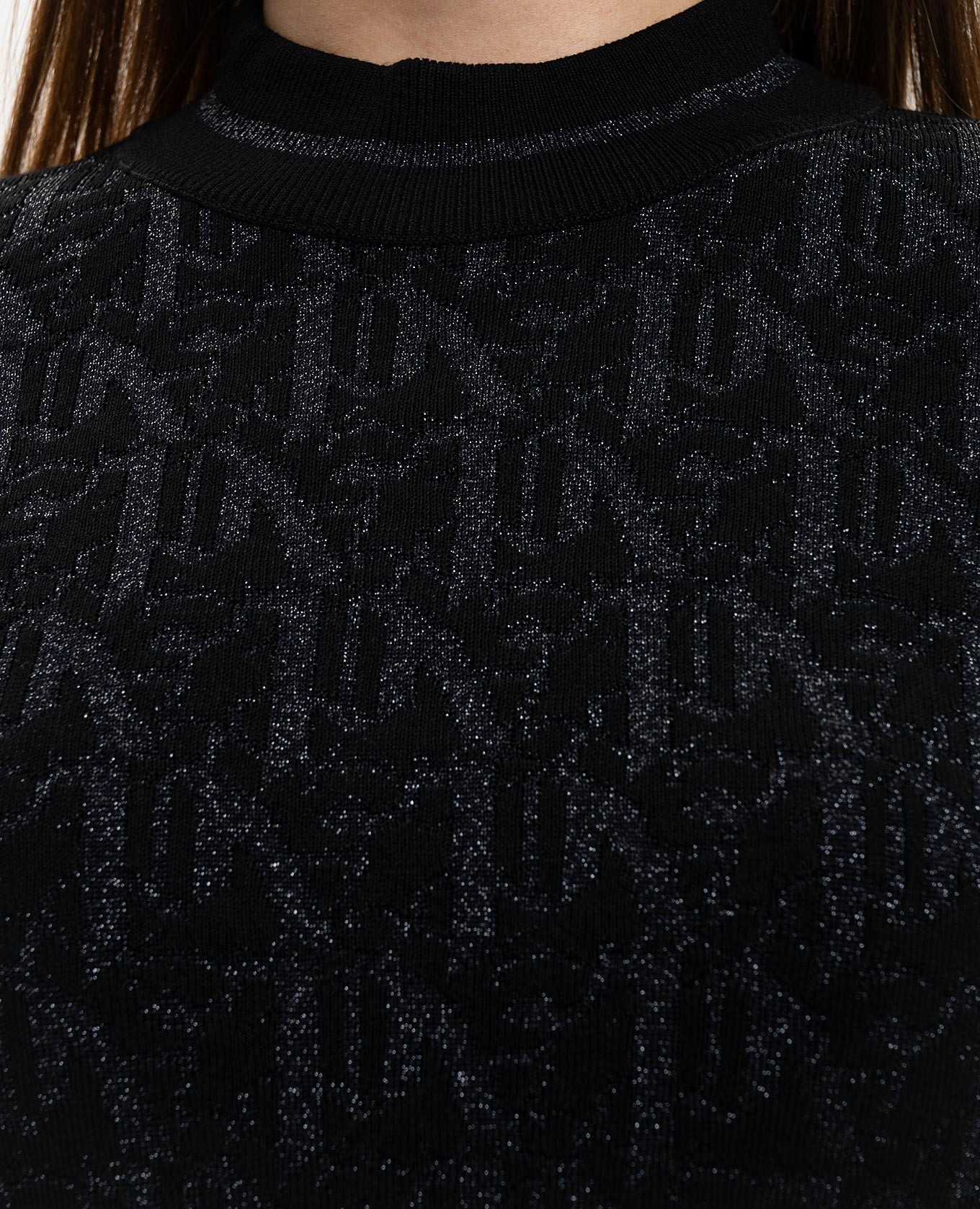 Black top with lurex pattern Palm Angels 5