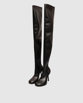 Le Silla Karlie black over the knee boots 2433E100BXPPFAR