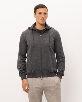 Doriani Cashmere Gray sports jacket 872CAPSTLUJ362