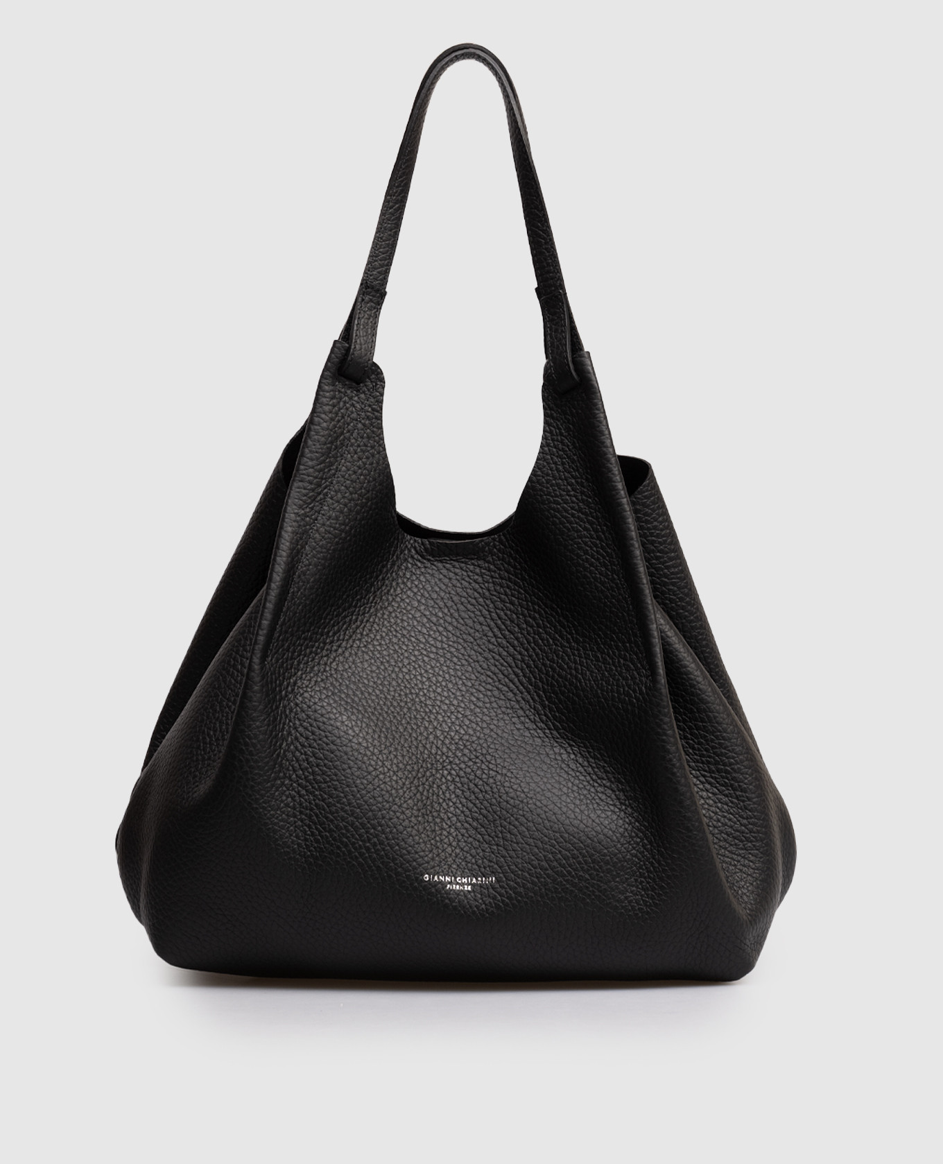 

Dua black leather tote bag Gianni Chiarini