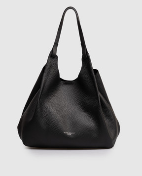 Gianni Chiarini Dua black leather tote bag BS9720RNGDBLTU