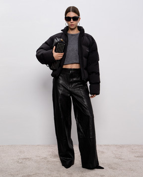 Alexander Wang Black leather pants 1WC4254913