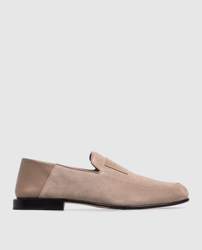 Givenchy Beige suede loafers Label BH203DH1XE