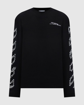 Off-White Black long sleeve with print 44MAB09CS26J002