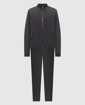MooRER Grey CRISPIN TUTA tracksuit CRISPINTUTARAF
