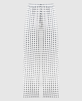Ermanno Scervino White polka dot pants D482P756YGU