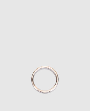 Maison Margiela MM6 Silver ring with logo engraving SM6UQ0057P6469