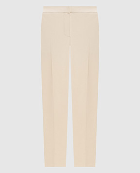 Alexander McQueen Yellow wool pants 830044QJAGA