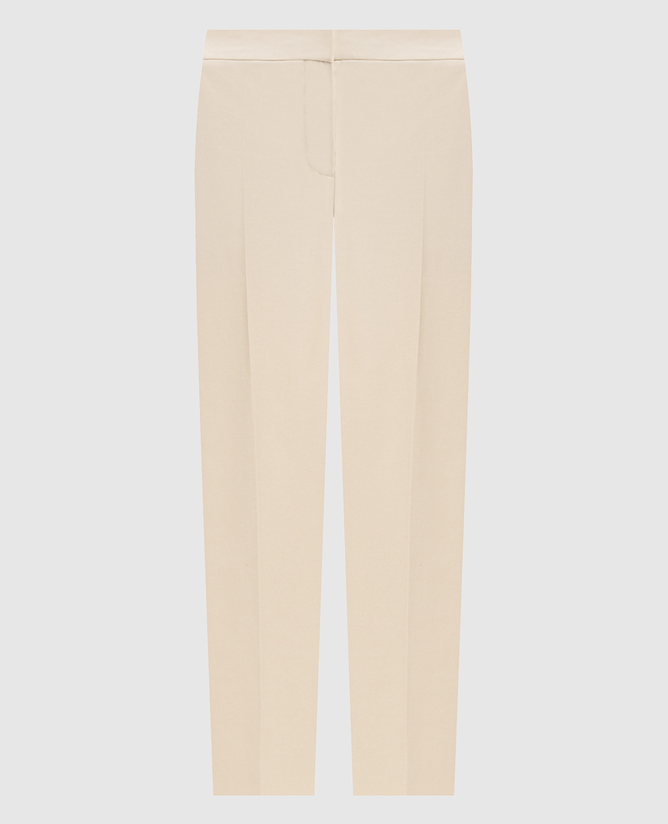 Yellow wool pants