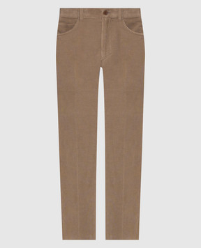 Stefano Ricci Beige corduroy pants M1T6300040CTW02T