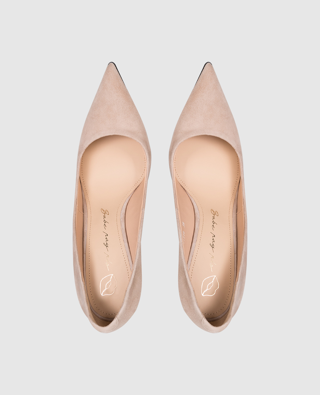Beige suede shoes Babe Pay Pls 4