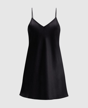 Dore & Rose Black silk nightgown PREMIUMSILKSLIPDRESS