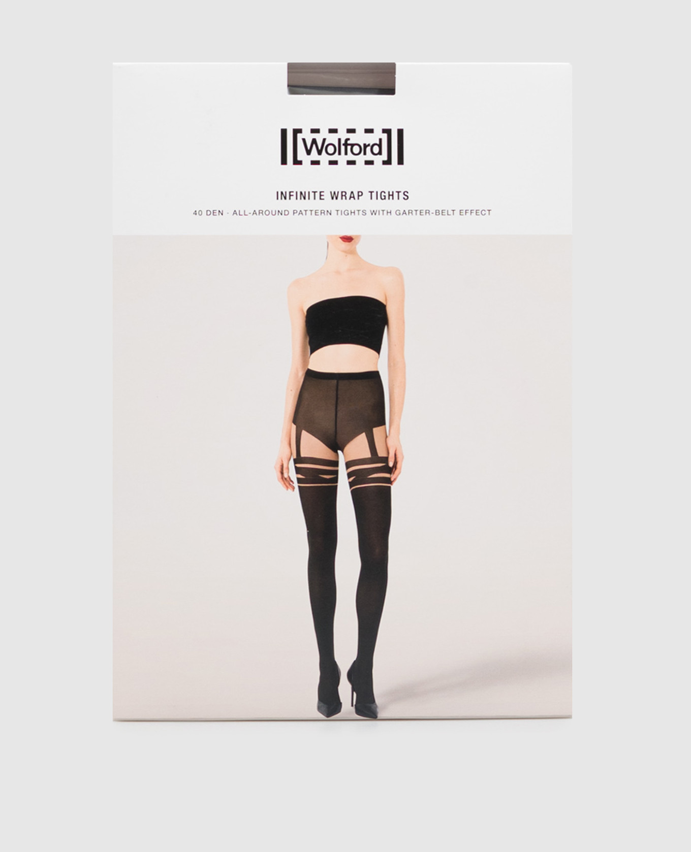 Black tights INFINITE WRAP 40 den