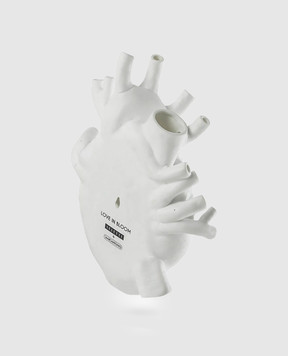 SELETTI White vase Love in Bloom 09924