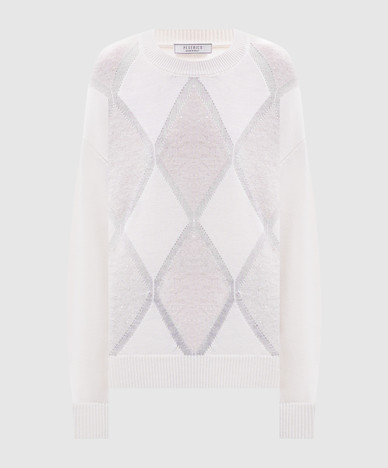 Ivory wool jumper