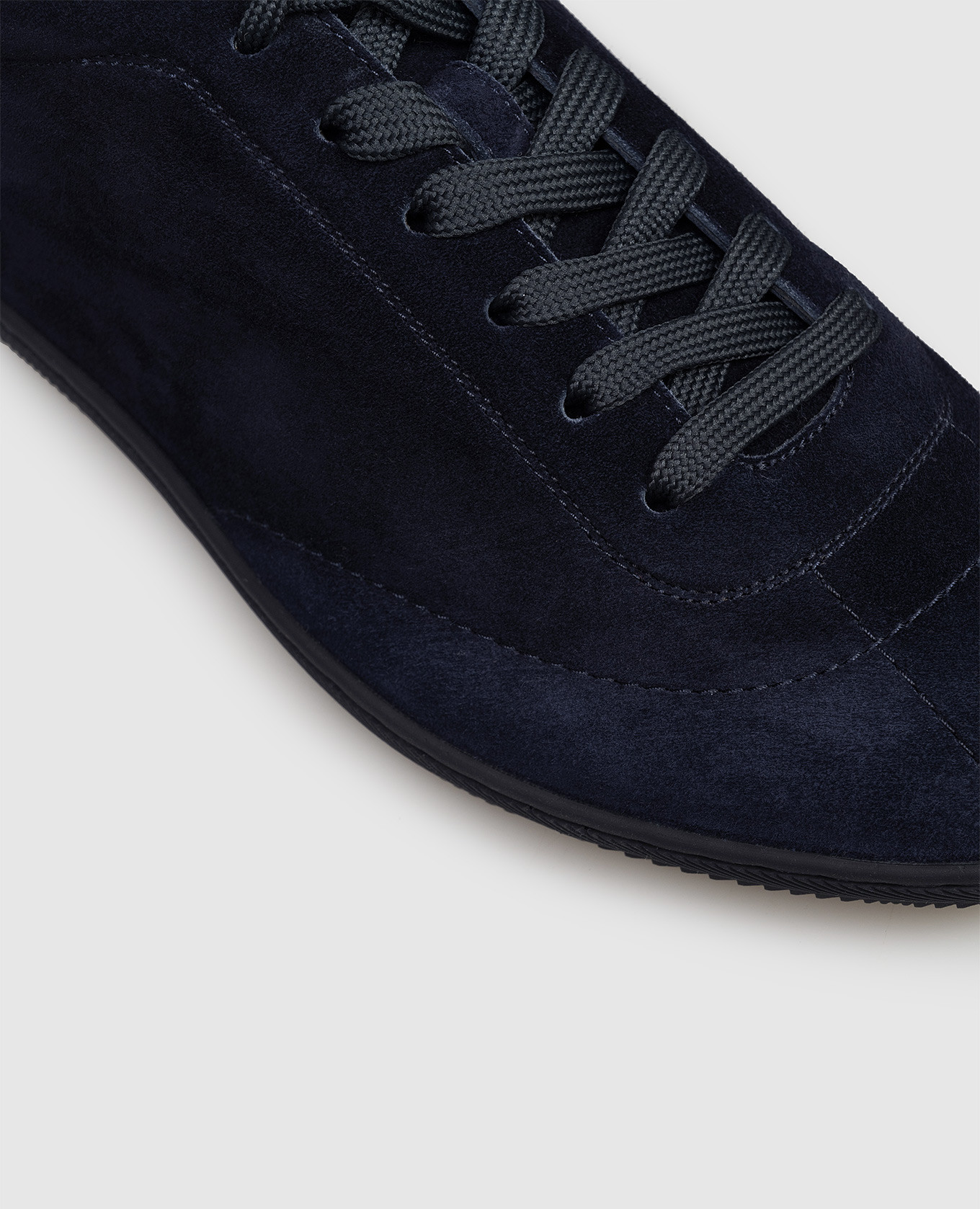 Blue suede sneakers Brunello Cucinelli 5