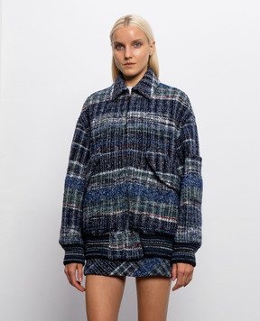 Missoni Blue jacket with wool DS26WC06BC006I