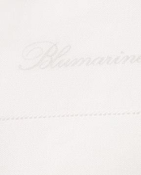 Blumarine Home White Ricamo tablecloth with embroidery W0200240016