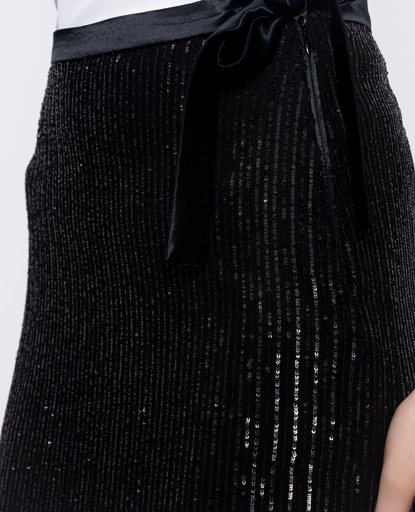 Black skirt with sequins Peserico 5